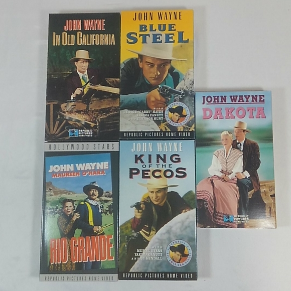 John Wayne Classic Western Collection VHS - Picture 5 of 6